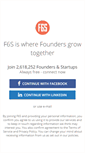 Mobile Screenshot of f6s.com